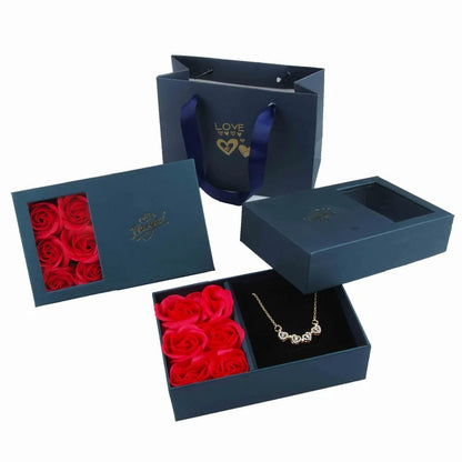 Rose Petal Jewellery Box